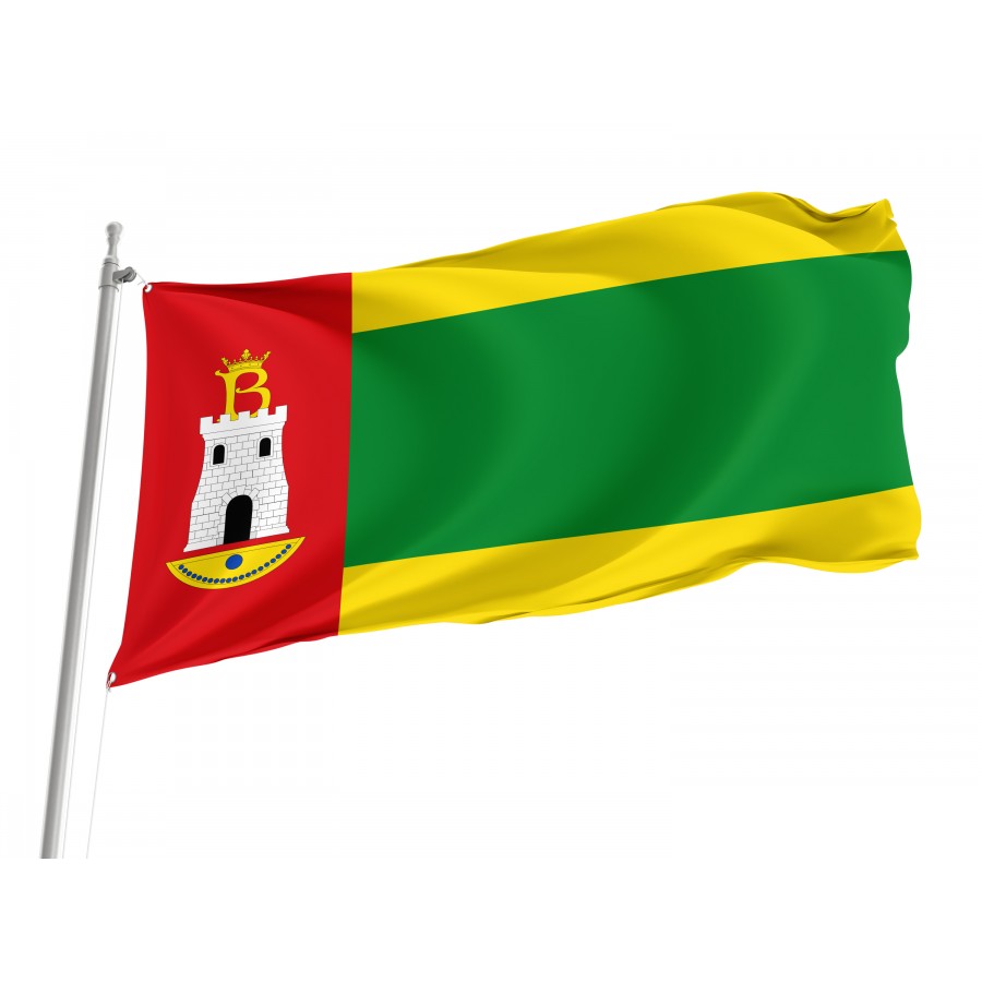 Flag Of Bulbuente, Zaragoza, Patriotic Flags, Unique Design Print, Flags For Indoor & Outdoor Use - High Quality Aragon for Indoor and Outdoor Use