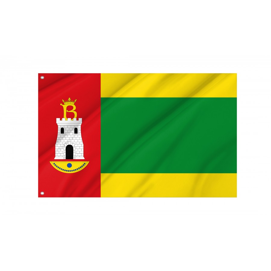 Flag Of Bulbuente, Zaragoza, Patriotic Flags, Unique Design Print, Flags For Indoor & Outdoor Use - High Quality Aragon for Indoor and Outdoor Use