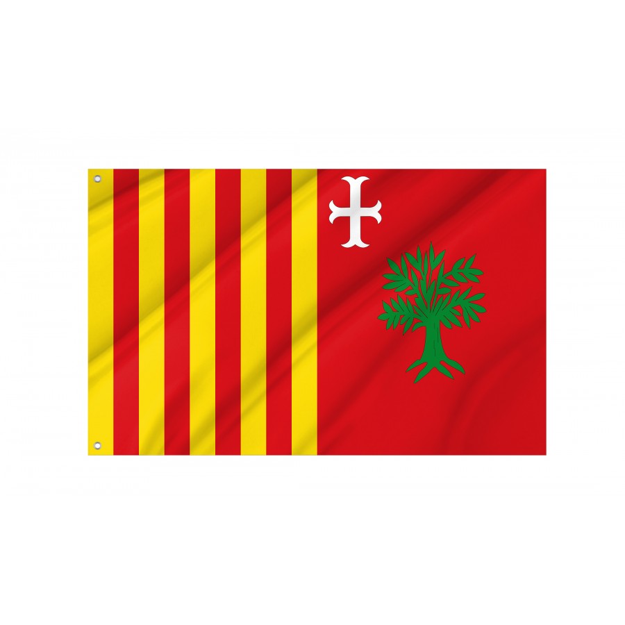 Flag Of Cadrete, Zaragoza, Patriotic Flags, Unique Design Print, Flags For Indoor & Outdoor Use - High Quality Aragon for Indoor and Outdoor Use