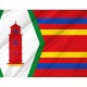 Flag of Campillo de Aragón, Zaragoza, Patriotic Flags, Unique Design Print, Flags for Indoor & Outdoor Use - Imagine 2