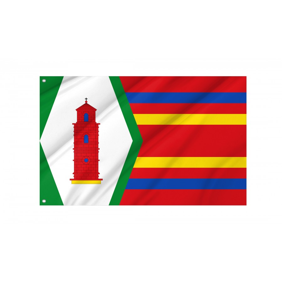 Flag Of Campillo De Aragón, Zaragoza, Patriotic Flags, Unique Design Print, Flags For Indoor & Outdoor Use - High Quality Aragon for Indoor and Outdoor Use