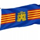 Flag of Coat of Arms of Maluenda, Zaragoza, Patriotic Flags, Unique Design Print, Flags for Indoor & Outdoor Use - Imagine 1
