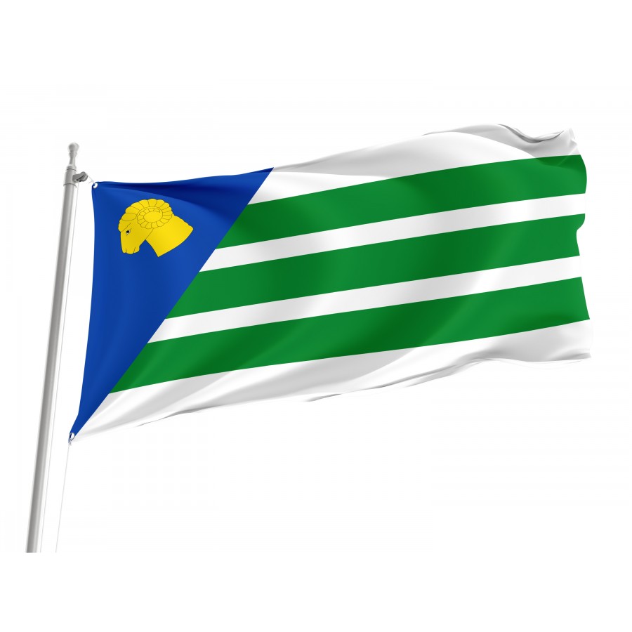 Flag Of El Buste, Zaragoza, Patriotic Flags, Unique Design Print, Flags For Indoor & Outdoor Use - High Quality Aragon for Indoor and Outdoor Use