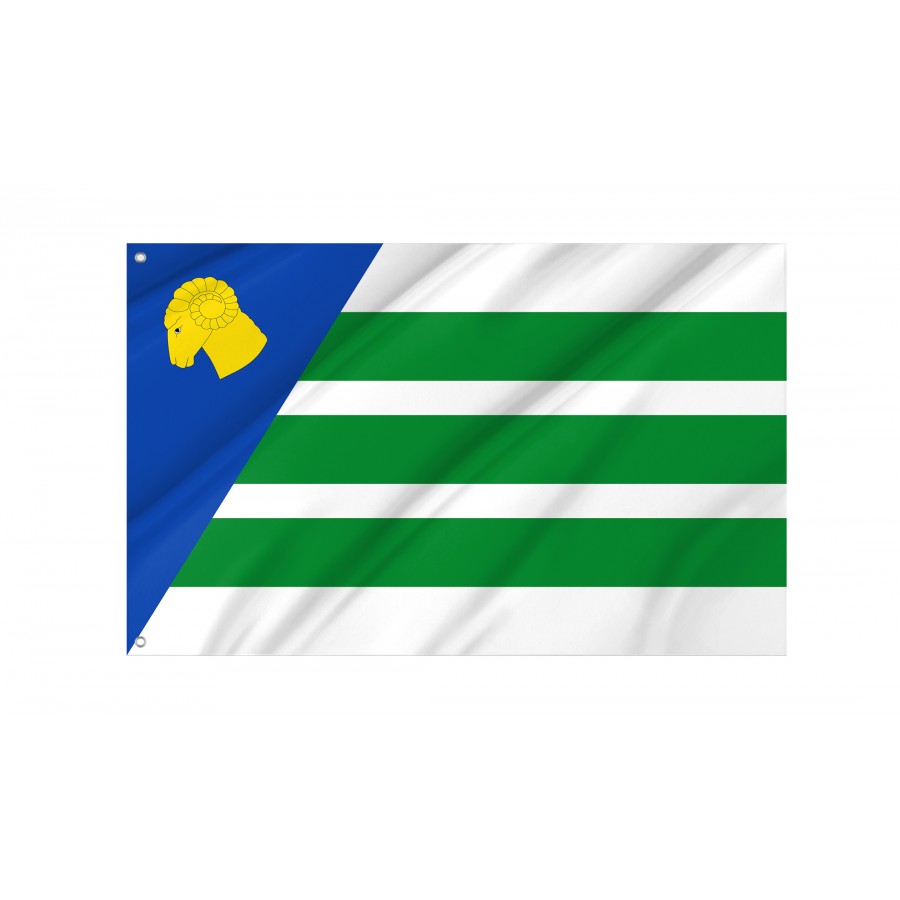 Flag Of El Buste, Zaragoza, Patriotic Flags, Unique Design Print, Flags For Indoor & Outdoor Use - High Quality Aragon for Indoor and Outdoor Use