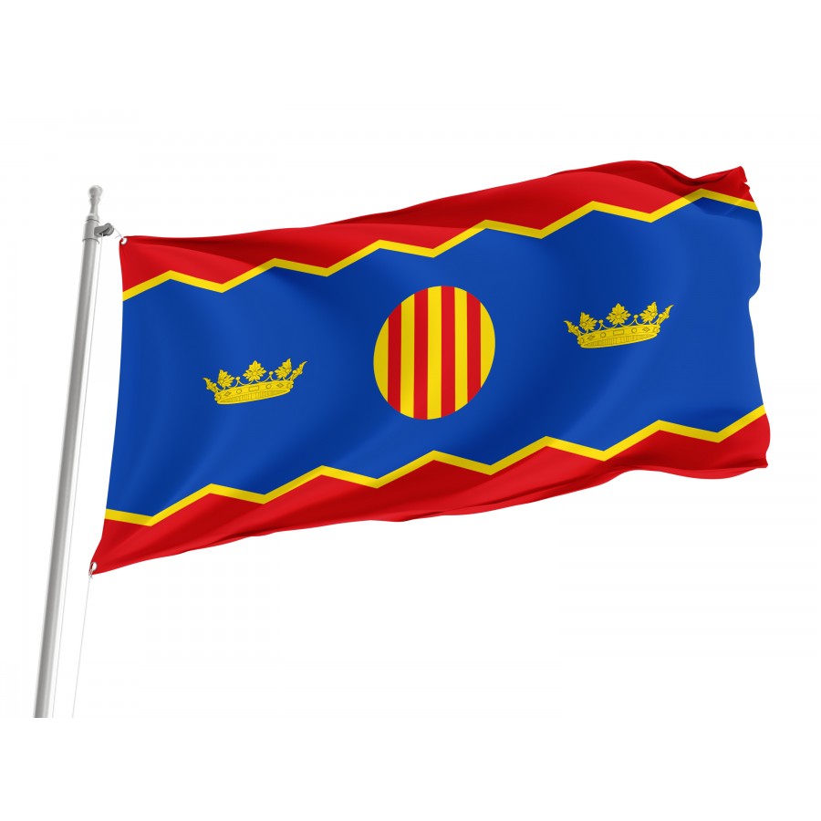 Flag Of El Frago, Zaragoza, Patriotic Flags, Unique Design Print, Flags For Indoor & Outdoor Use - High Quality Aragon for Indoor and Outdoor Use