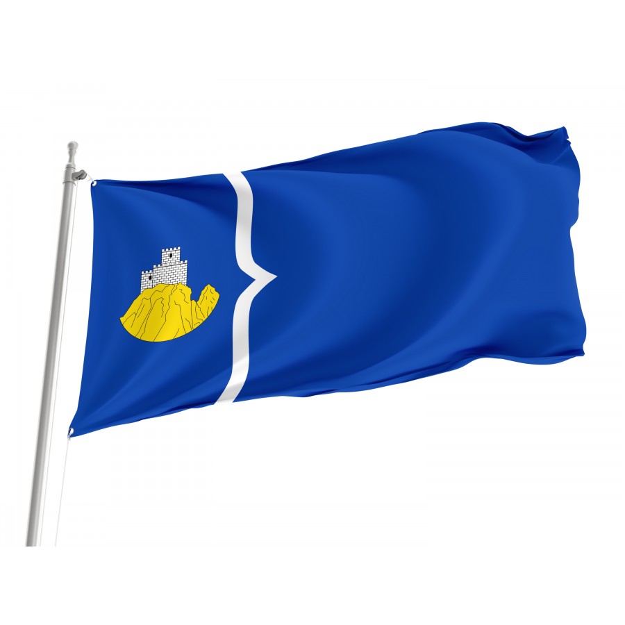 Flag Of Embid De Ariza, Zaragoza, Patriotic Flags, Unique Design Print, Flags For Indoor & Outdoor Use - High Quality Aragon for Indoor and Outdoor Use