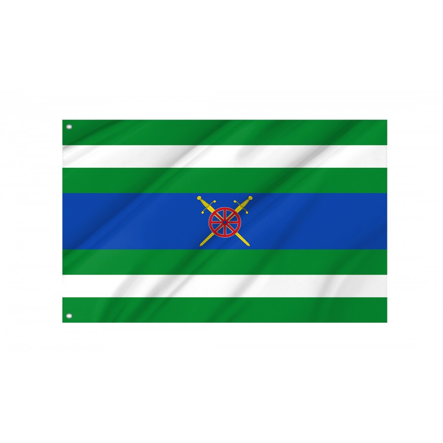 Flag Of Escatrón, Zaragoza, Patriotic Flags, Unique Design Print, Flags For Indoor & Outdoor Use - High Quality Aragon for Indoor and Outdoor Use
