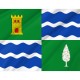 Flag of Mequinenza, Zaragoza, Spain, Patriotic Flags, Unique Design Print, Flags for Indoor & Outdoor Use - Imagine 2