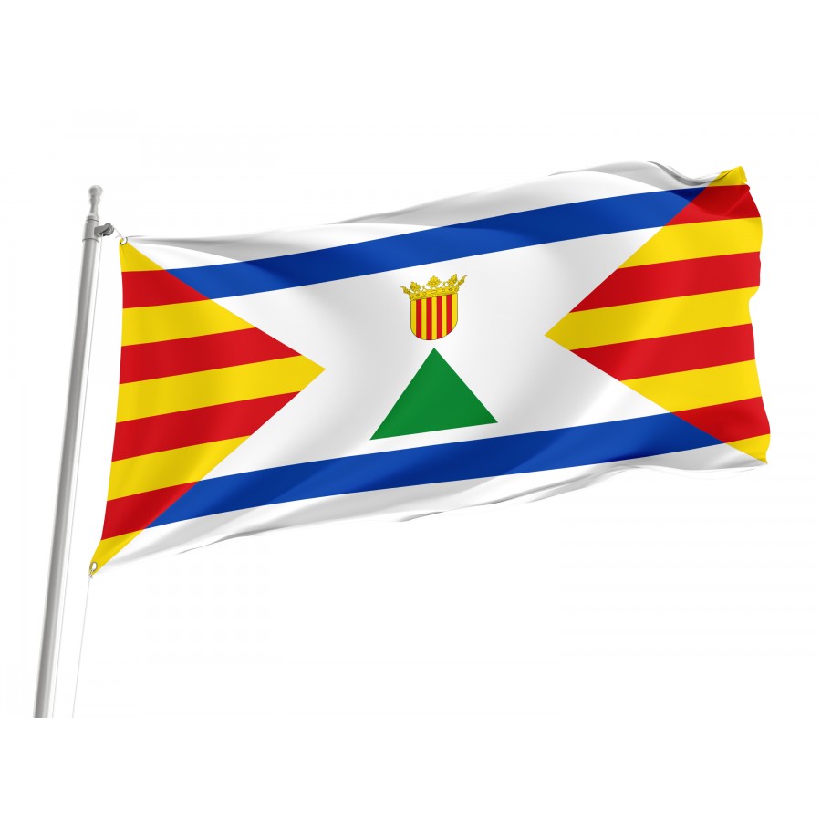 Flag Of Monterde, Zaragoza, Spain, Patriotic Flags, Unique Design Print, Flags For Indoor & Outdoor Use - High Quality Aragon for Indoor and Outdoor Use
