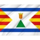 Flag of Monterde, Zaragoza, Spain, Patriotic Flags, Unique Design Print, Flags for Indoor & Outdoor Use - Imagine 2