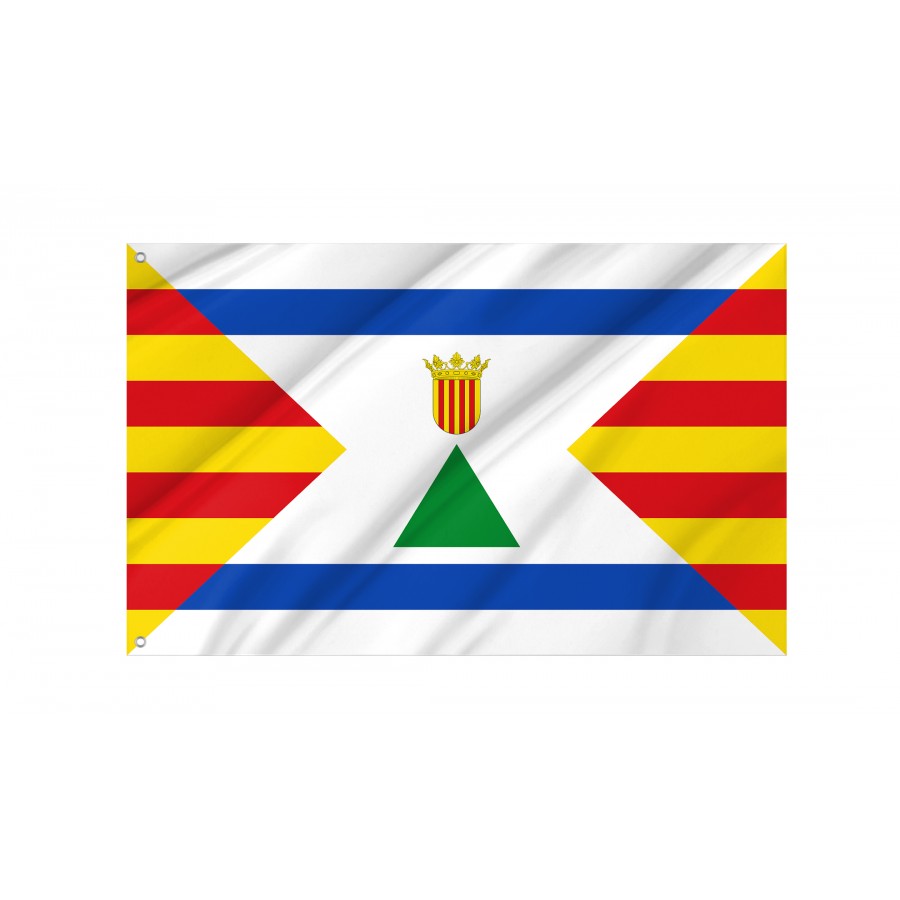 Flag Of Monterde, Zaragoza, Spain, Patriotic Flags, Unique Design Print, Flags For Indoor & Outdoor Use - High Quality Aragon for Indoor and Outdoor Use