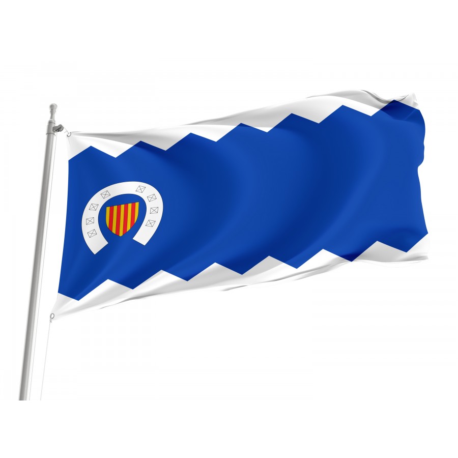 Flag Of Herrera De Los Navarros, Zaragoza, Patriotic Flags, Unique Design Print, Flags For Indoor & Outdoor Use - High Quality Aragon for Indoor and Outdoor Use