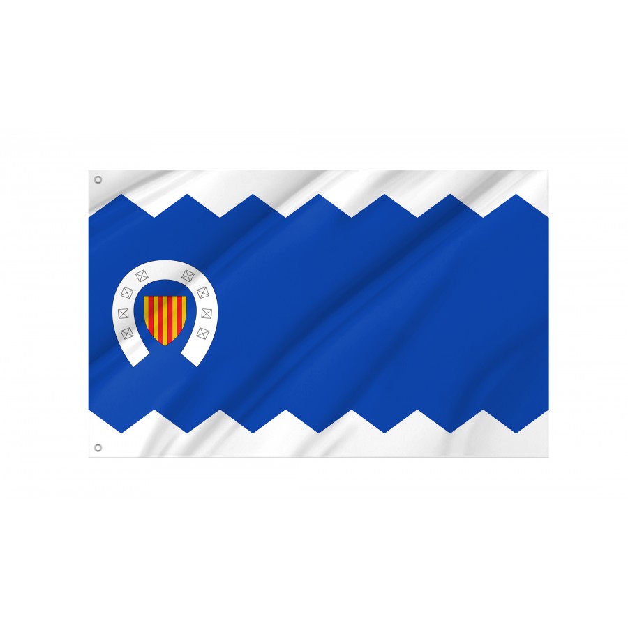 Flag Of Herrera De Los Navarros, Zaragoza, Patriotic Flags, Unique Design Print, Flags For Indoor & Outdoor Use - High Quality Aragon for Indoor and Outdoor Use