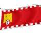 Flag of Langa del Castillo, Zaragoza, Patriotic Flags, Unique Design Print, Flags for Indoor & Outdoor Use - Imagine 1