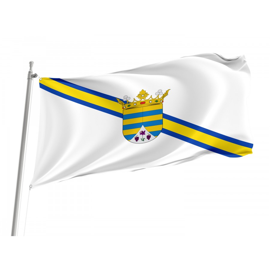 Flag Of Letux, Zaragoza, Patriotic Flags, Unique Design Print, Flags For Indoor & Outdoor Use - High Quality Aragon for Indoor and Outdoor Use