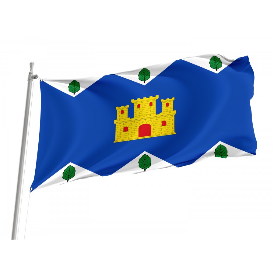 Flag Of Los Fayos, Zaragoza, Patriotic Flags, Unique Design Print, Flags For Indoor & Outdoor Use - High Quality Aragon for Indoor and Outdoor Use