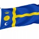 Flag of Lucena de Jalón, Zaragoza, Patriotic Flags, Unique Design Print, Flags for Indoor & Outdoor Use - Imagine 1