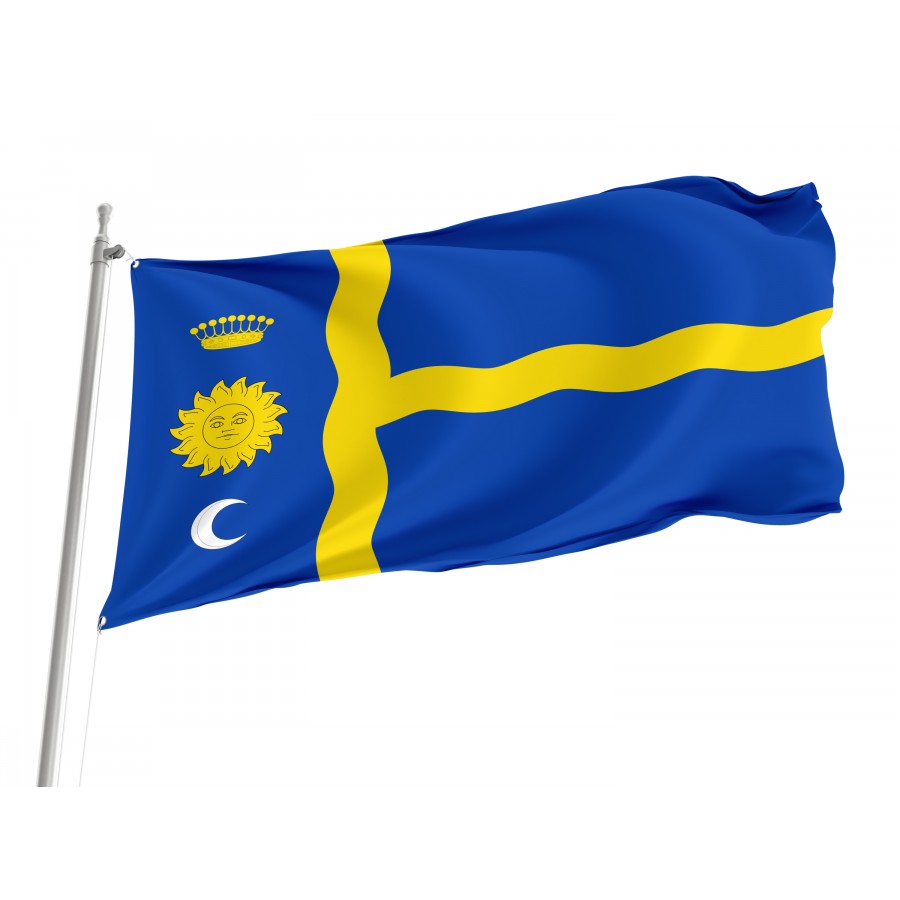Flag Of Lucena De Jalón, Zaragoza, Patriotic Flags, Unique Design Print, Flags For Indoor & Outdoor Use - High Quality Aragon for Indoor and Outdoor Use