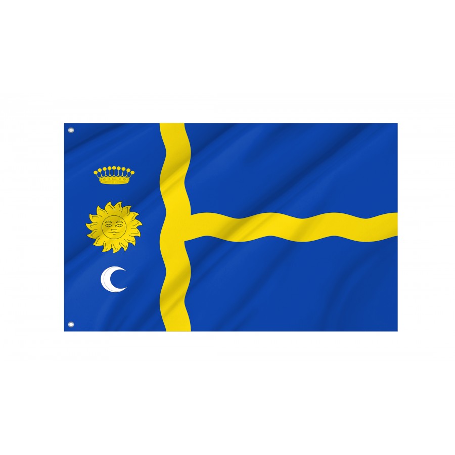 Flag Of Lucena De Jalón, Zaragoza, Patriotic Flags, Unique Design Print, Flags For Indoor & Outdoor Use - High Quality Aragon for Indoor and Outdoor Use