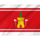 Flag of Maleján, Zaragoza, Patriotic Flags, Unique Design Print, Flags for Indoor & Outdoor Use - Imagine 2