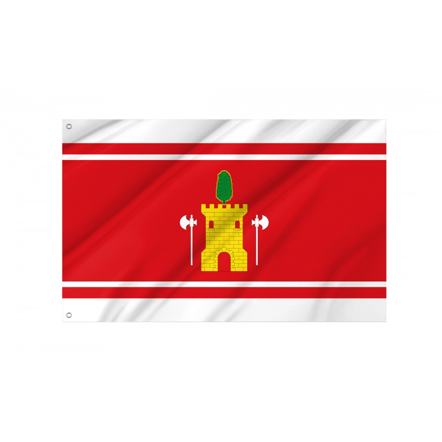 Flag Of Maleján, Zaragoza, Patriotic Flags, Unique Design Print, Flags For Indoor & Outdoor Use - High Quality Aragon for Indoor and Outdoor Use