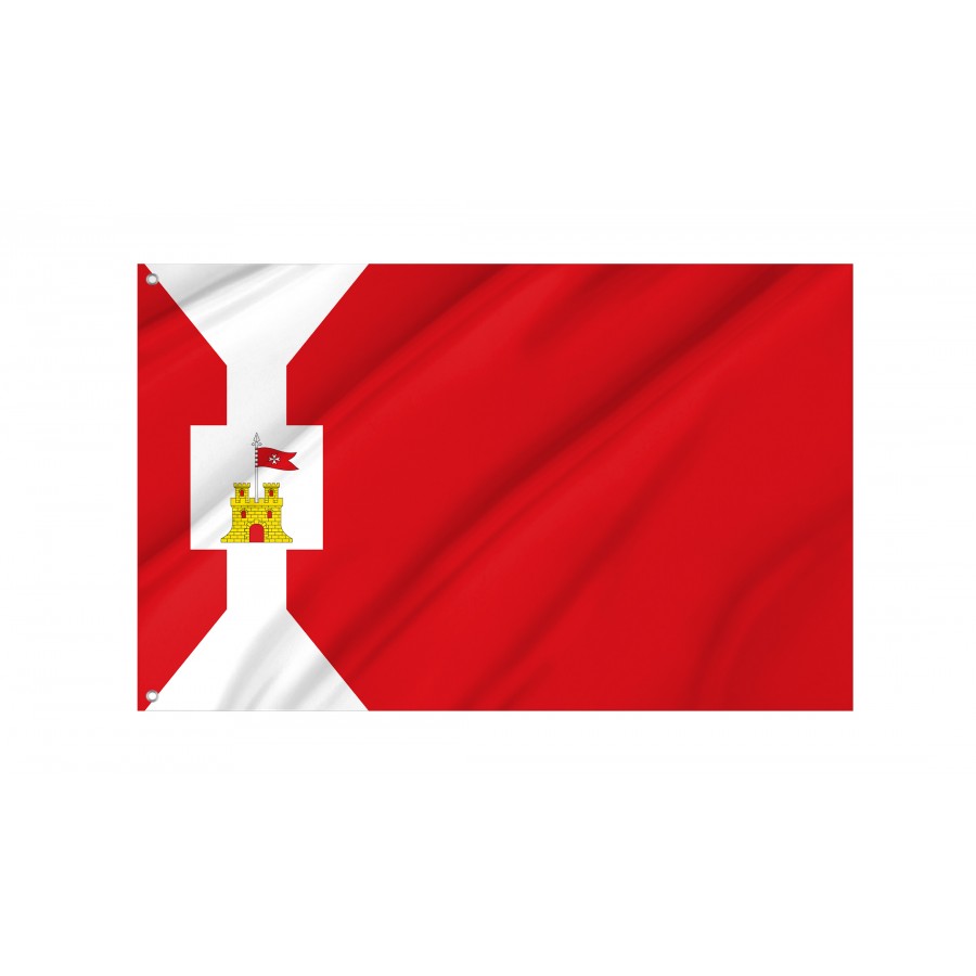 Flag Of Mallén, Zaragoza, Patriotic Flags, Unique Design Print, Flags For Indoor & Outdoor Use - High Quality Aragon for Indoor and Outdoor Use