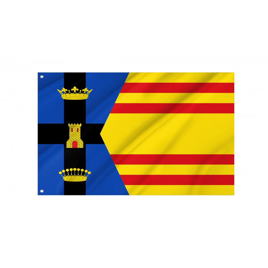 Flag Of Malón, Zaragoza, Patriotic Flags, Unique Design Print, Flags For Indoor & Outdoor Use - High Quality Aragon for Indoor and Outdoor Use