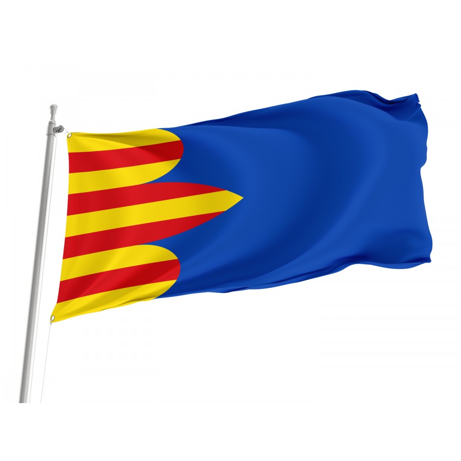 Flag Of Miedes De Aragón, Zaragoza, Patriotic Flags, Unique Design Print, Flags For Indoor & Outdoor Use - High Quality Aragon for Indoor and Outdoor Use