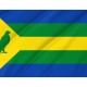 Flag of Moneva, Zaragoza, Patriotic Flags, Unique Design Print, Flags for Indoor & Outdoor Use - Imagine 2