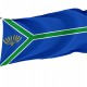 Flag of Ontinar de Salz, Zaragoza, Patriotic Flags, Unique Design Print, Flags for Indoor & Outdoor Use - Imagine 1
