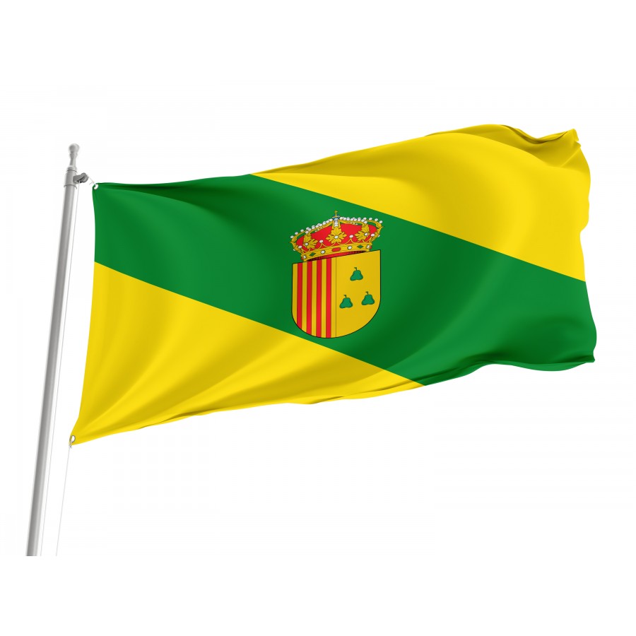Flag Of Peralta De Alcofea, Aragón, Patriotic Flags, Unique Design Print, Flags For Indoor & Outdoor Use - High Quality Aragon for Indoor and Outdoor Use