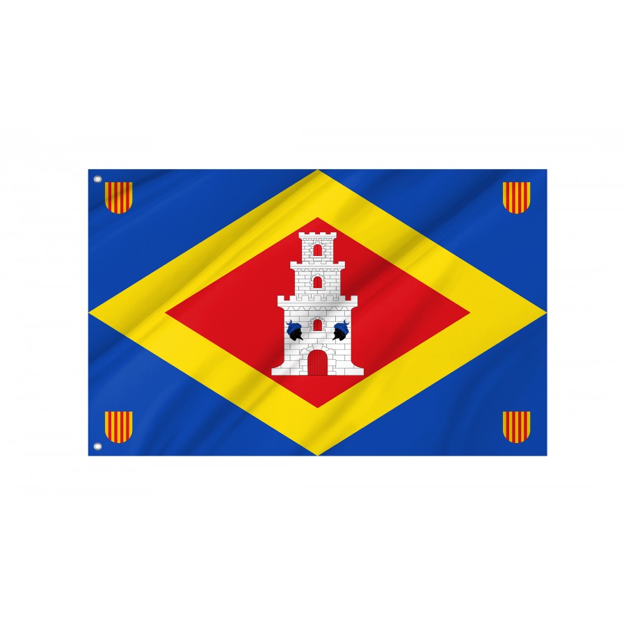 Flag Of Torralba De Ribota, Zaragoza, Patriotic Flags, Unique Design Print, Flags For Indoor & Outdoor Use - High Quality Aragon for Indoor and Outdoor Use