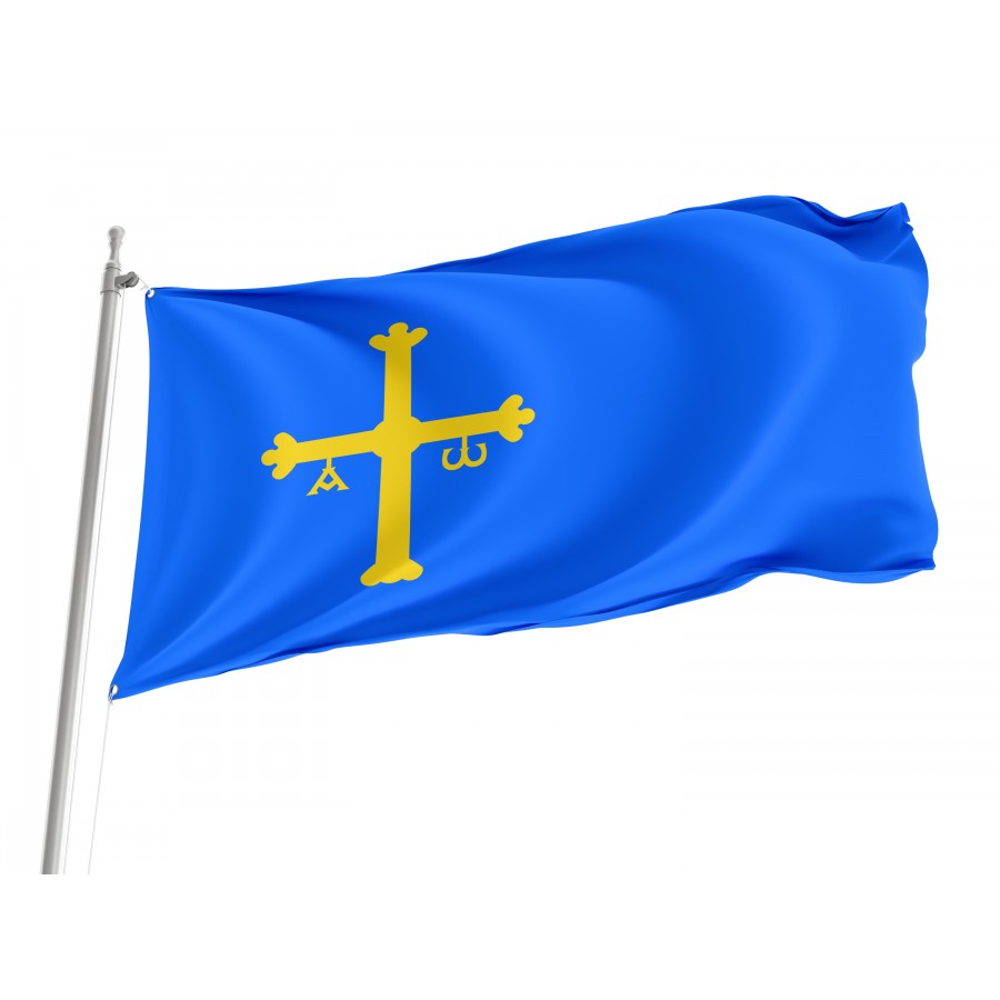 Flag Of Asturias, Patriotic Flags, Unique Design Print, Flags For Indoor & Outdoor Use - High Quality Asturias for Indoor and Outdoor Use