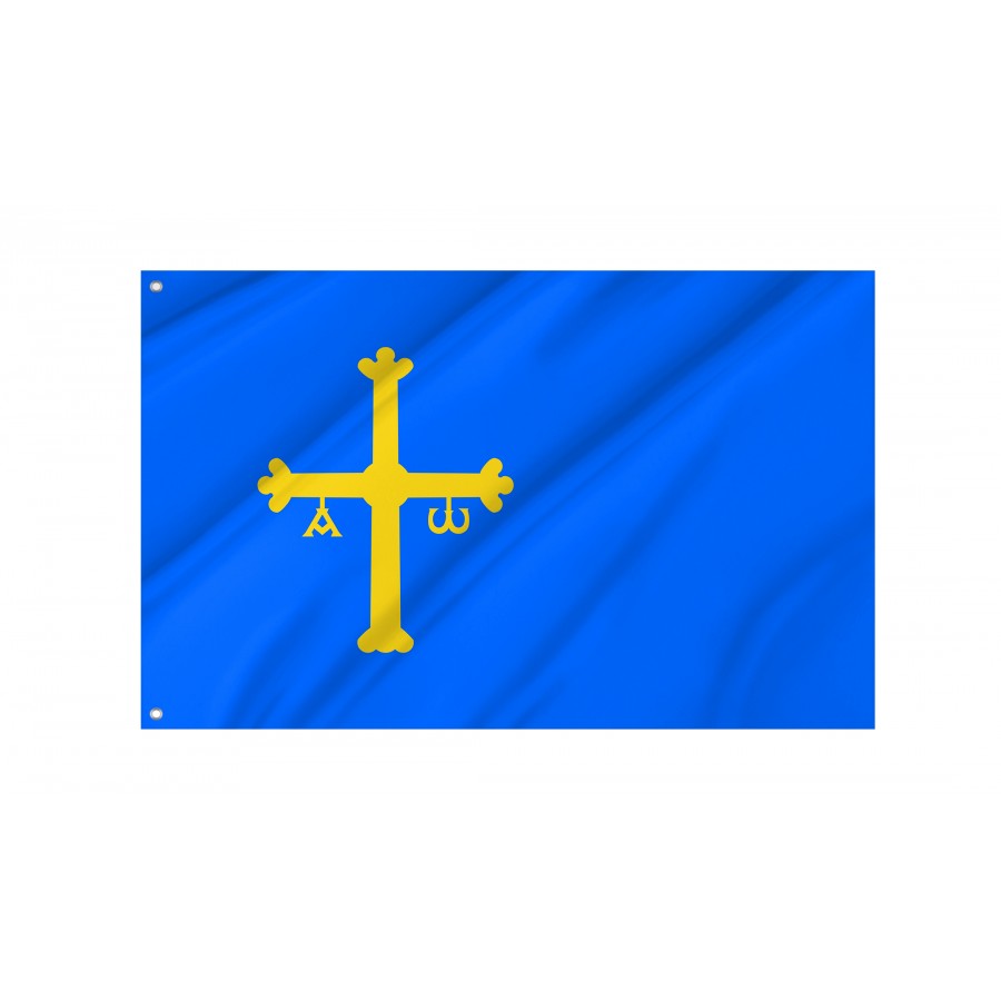 Flag Of Asturias, Patriotic Flags, Unique Design Print, Flags For Indoor & Outdoor Use - High Quality Asturias for Indoor and Outdoor Use