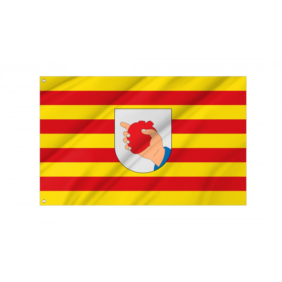 Flag Of Manacor, Balearic Islands, Patriotic Flags, Unique Design Print, Flags For Indoor & Outdoor Use - High Quality Balearic Islands for Indoor and Outdoor Use
