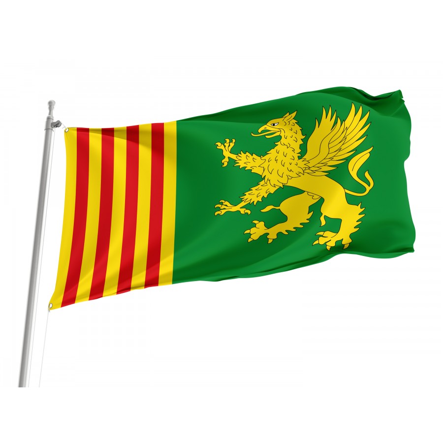 Flag Of Sa Pobla, Balearic Islands, Patriotic Flags, Unique Design Print, Flags For Indoor & Outdoor Use - High Quality Balearic Islands for Indoor and Outdoor Use