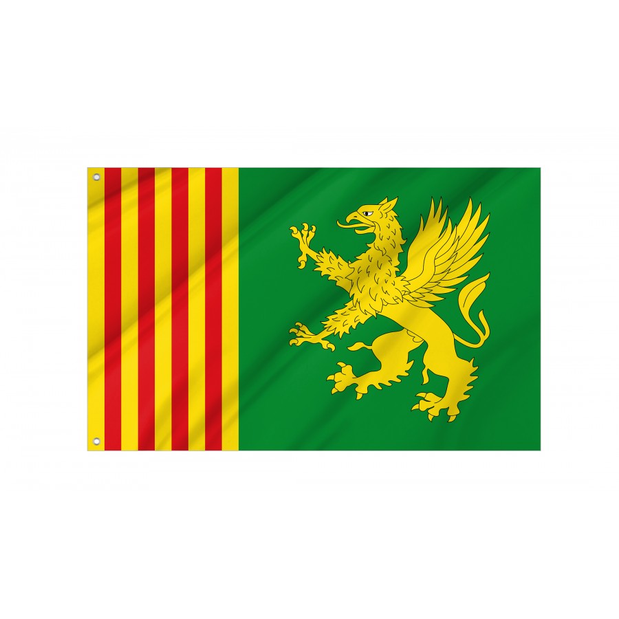 Flag Of Sa Pobla, Balearic Islands, Patriotic Flags, Unique Design Print, Flags For Indoor & Outdoor Use - High Quality Balearic Islands for Indoor and Outdoor Use