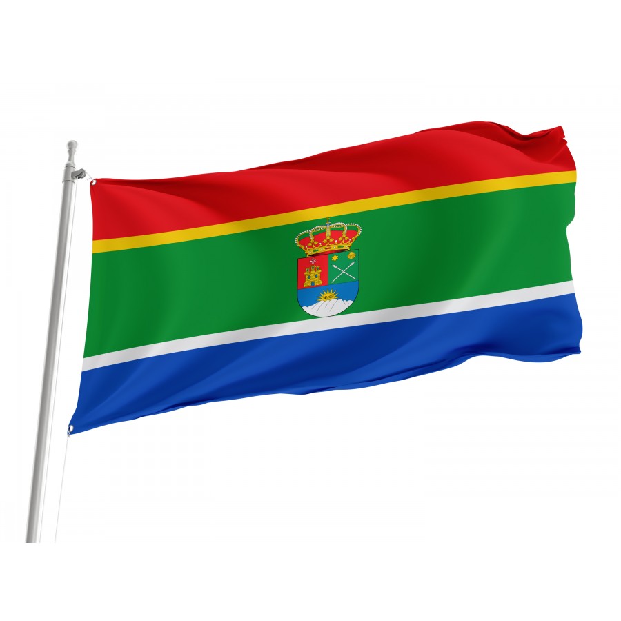 Flag Of Atapuerca, Burgos, Patriotic Flags, Unique Design Print, Flags For Indoor & Outdoor Use - High Quality Castile and Leon for Indoor and Outdoor Use