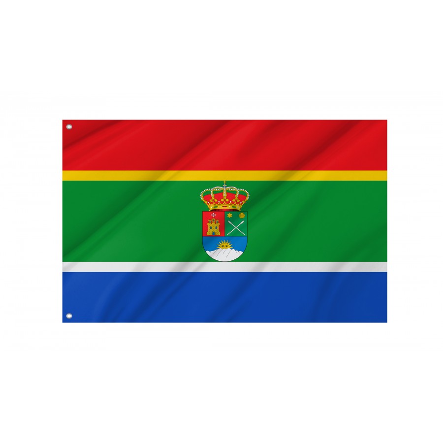 Flag Of Atapuerca, Burgos, Patriotic Flags, Unique Design Print, Flags For Indoor & Outdoor Use - High Quality Castile and Leon for Indoor and Outdoor Use