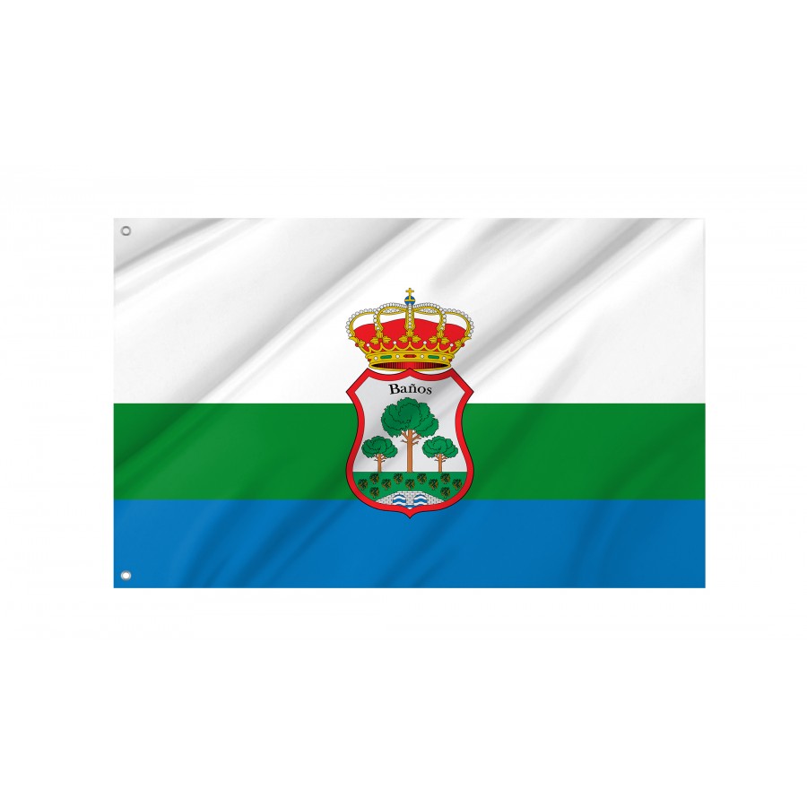Flag Of Banos De Valdearados, Burgos, Spain, Patriotic Flags, Unique Design Print, Flags For Indoor & Outdoor Use - High Quality Castile and Leon for Indoor and Outdoor Use