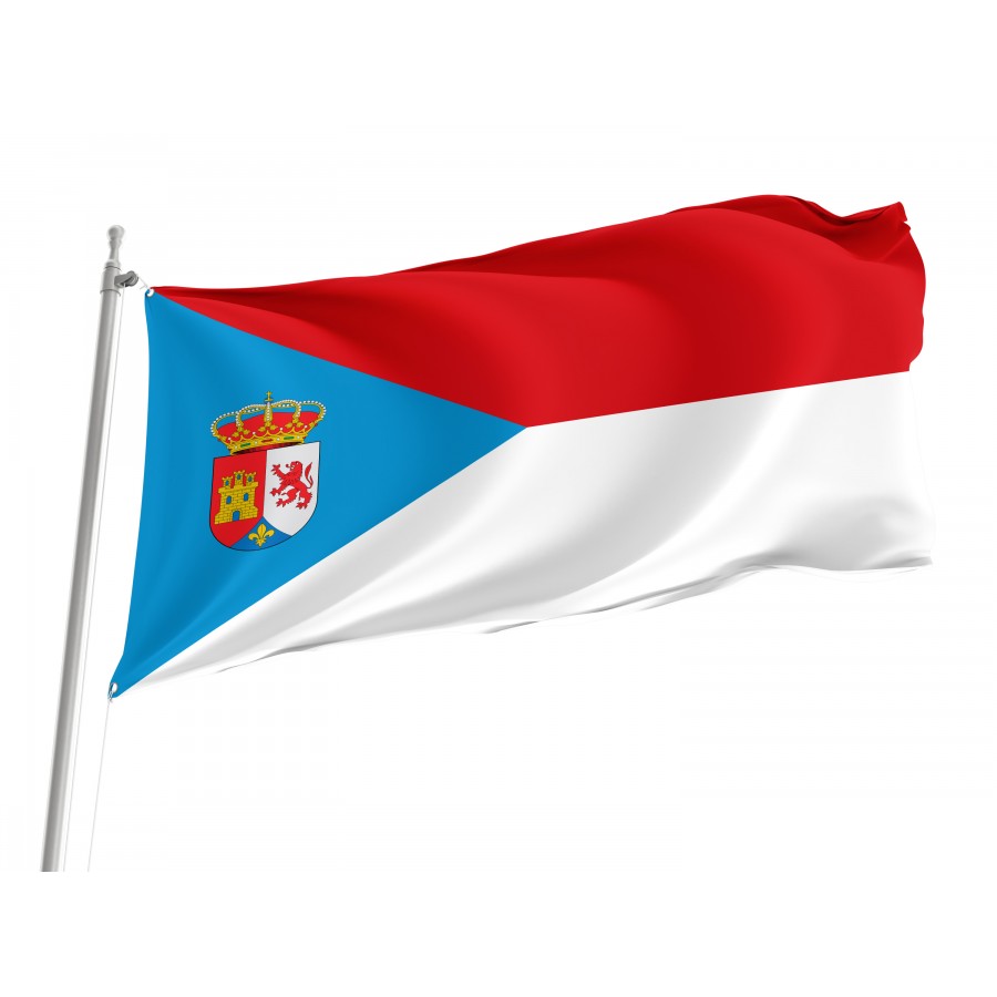 Flag Of Barbadillo Del Mercado, Burgos, Spain, Patriotic Flags, Unique Design Print, Flags For Indoor & Outdoor Use - High Quality Castile and Leon for Indoor and Outdoor Use