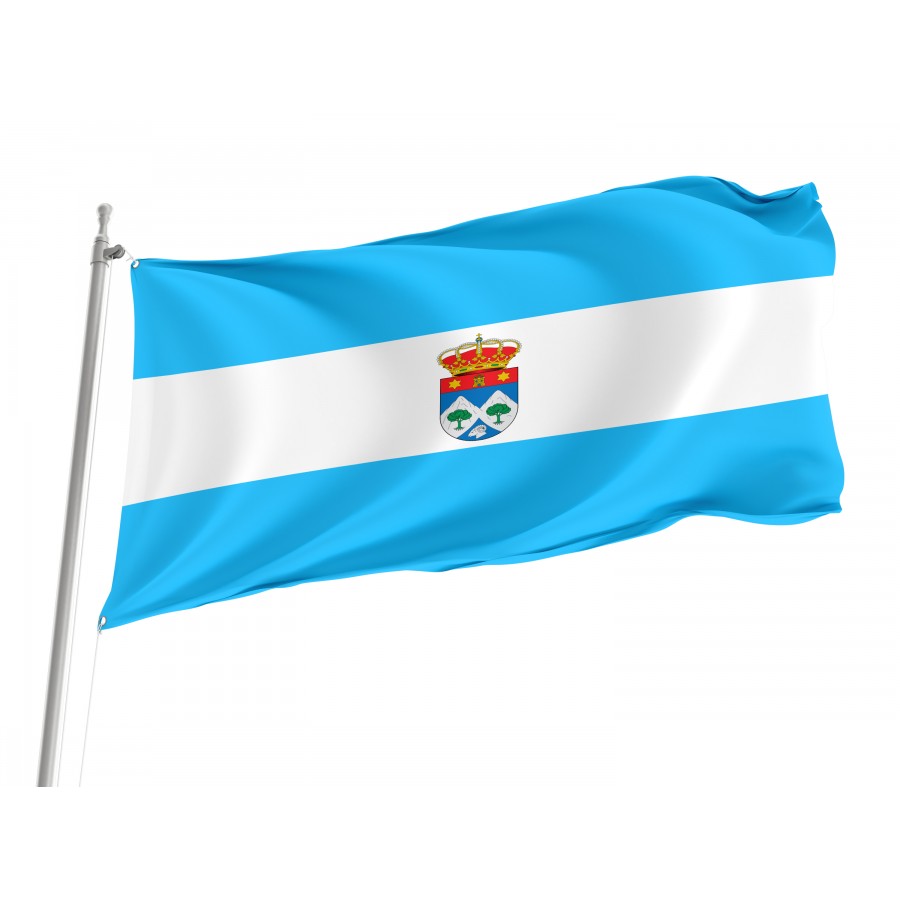 Flag Of Cerraton De Juarros, Burgos, Spain, Patriotic Flags, Unique Design Print, Flags For Indoor & Outdoor Use - High Quality Castile and Leon for Indoor and Outdoor Use