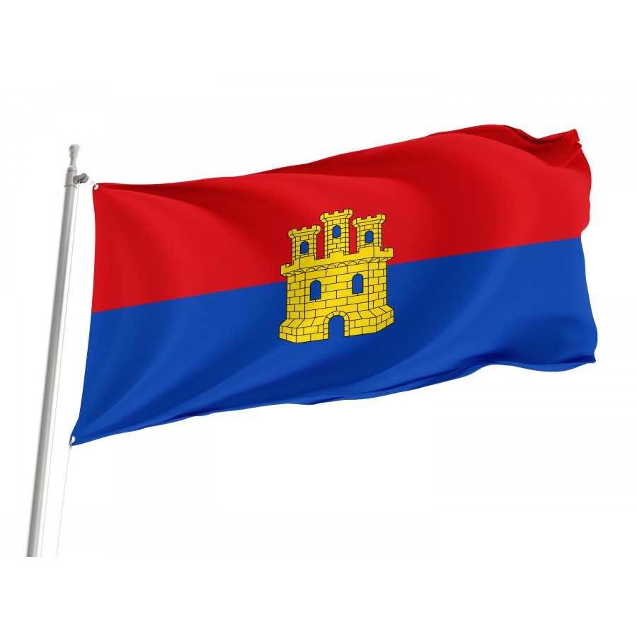 Flag Of Quintanaelez, Burgos, Spain, Patriotic Flags, Unique Design Print, Flags For Indoor & Outdoor Use - High Quality Castile and Leon for Indoor and Outdoor Use