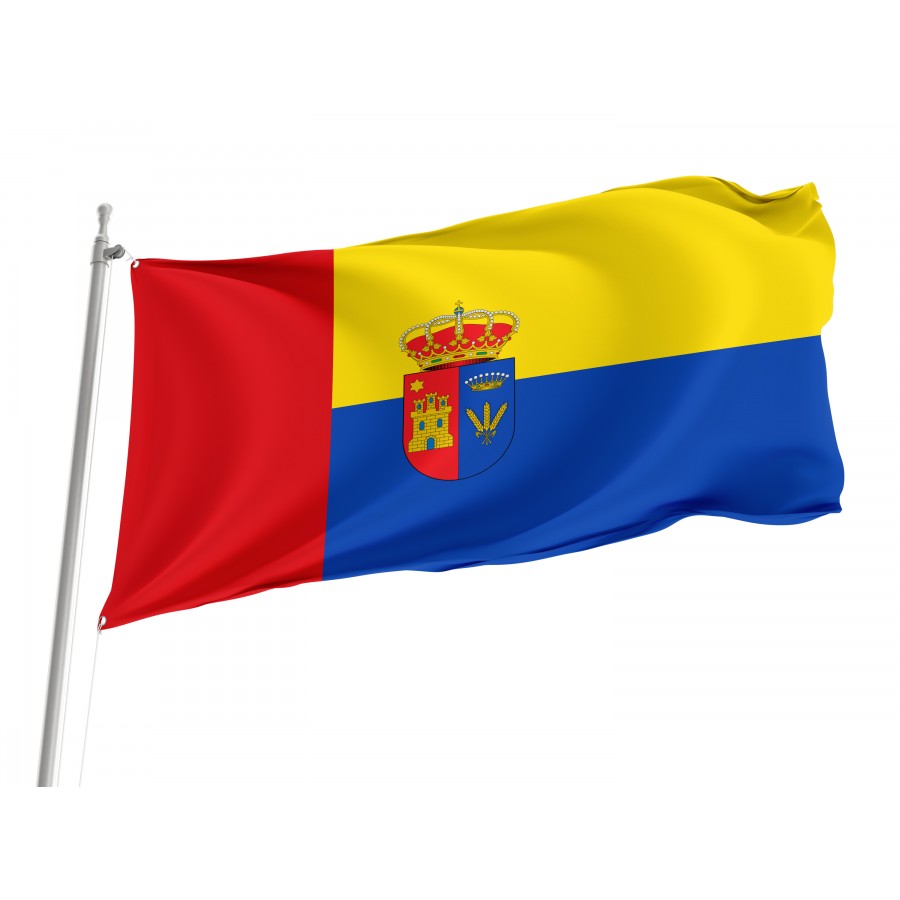 Flag Of Villanueva De Teba, Burgos, Spain, Patriotic Flags, Unique Design Print, Flags For Indoor & Outdoor Use - High Quality Castile and Leon for Indoor and Outdoor Use