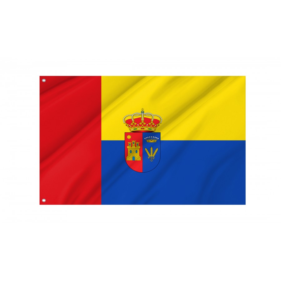 Flag Of Villanueva De Teba, Burgos, Spain, Patriotic Flags, Unique Design Print, Flags For Indoor & Outdoor Use - High Quality Castile and Leon for Indoor and Outdoor Use