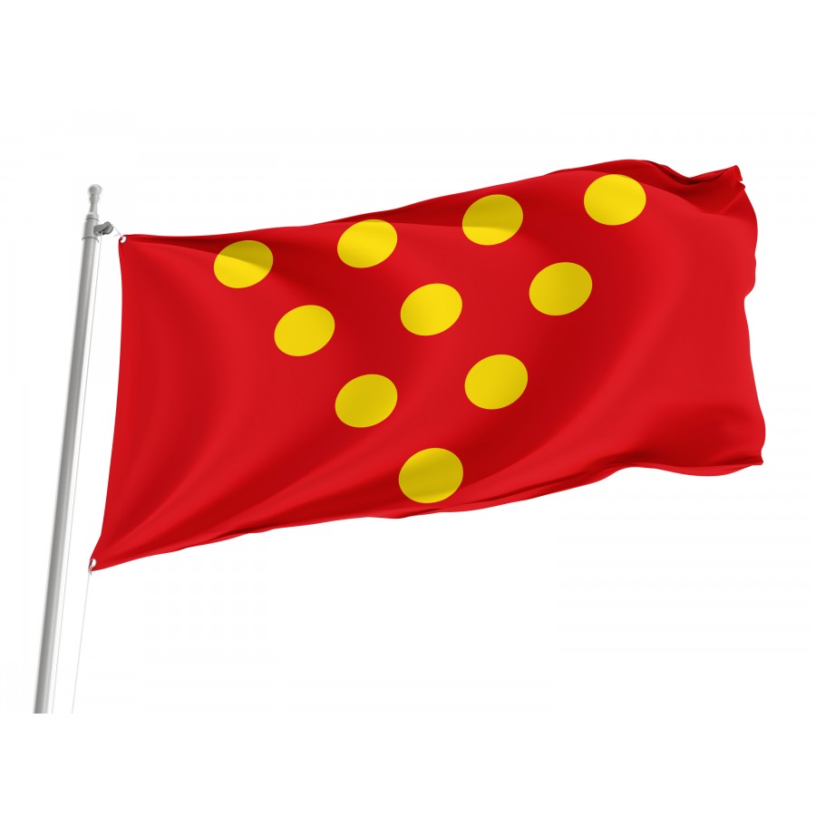Flag Of La Horra, Burgos, Patriotic Flags, Unique Design Print, Flags For Indoor & Outdoor Use - High Quality Castile and Leon for Indoor and Outdoor Use