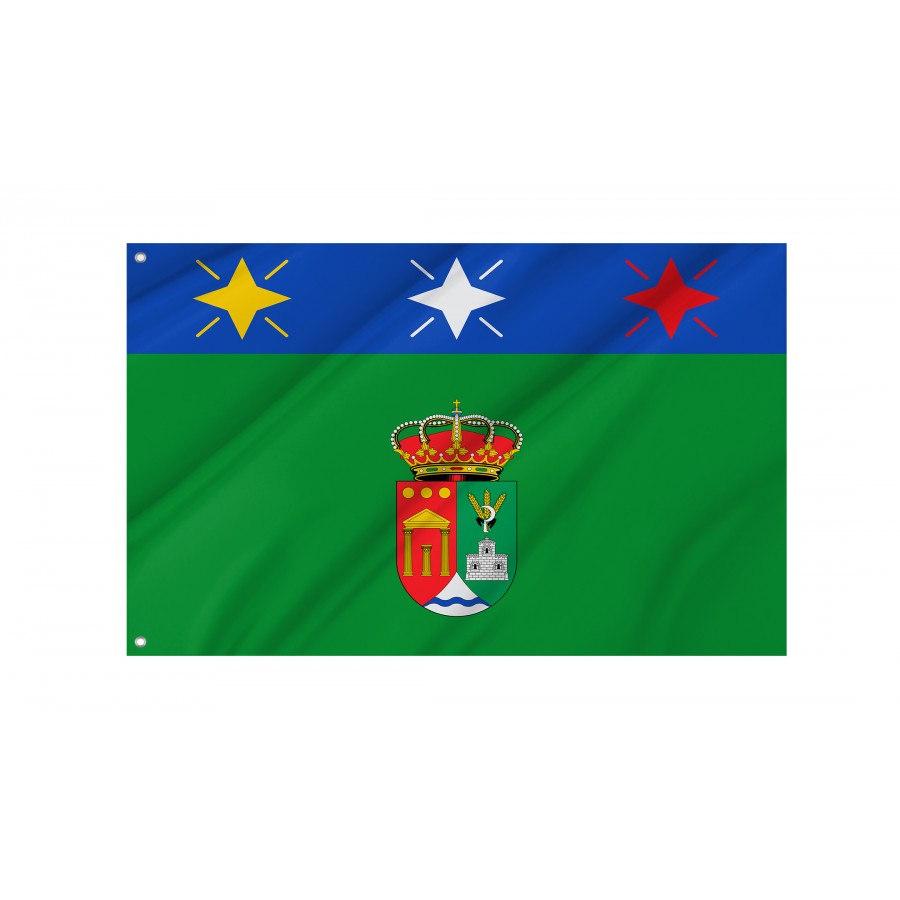 Flag Of Santa María Ribarredonda, Burgos, Patriotic Flags, Unique Design Print, Flags For Indoor & Outdoor Use - High Quality Castile and Leon for Indoor and Outdoor Use