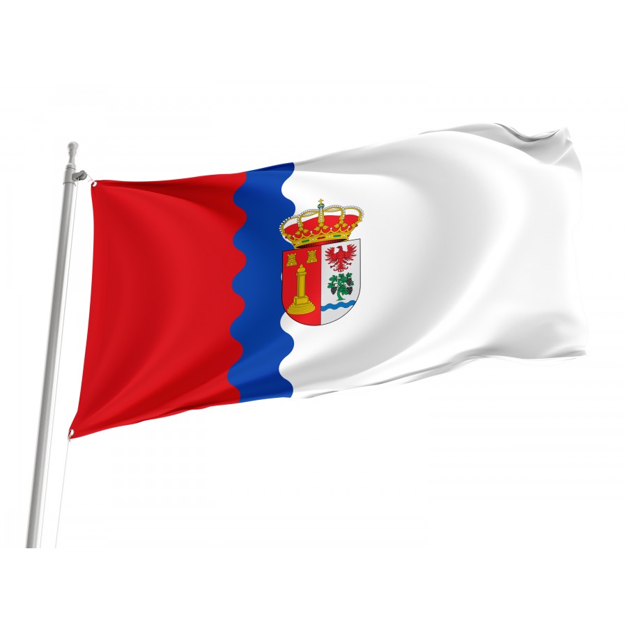 Flag Of Zazuar, Burgos, Patriotic Flags, Unique Design Print, Flags For Indoor & Outdoor Use - High Quality Castile and Leon for Indoor and Outdoor Use