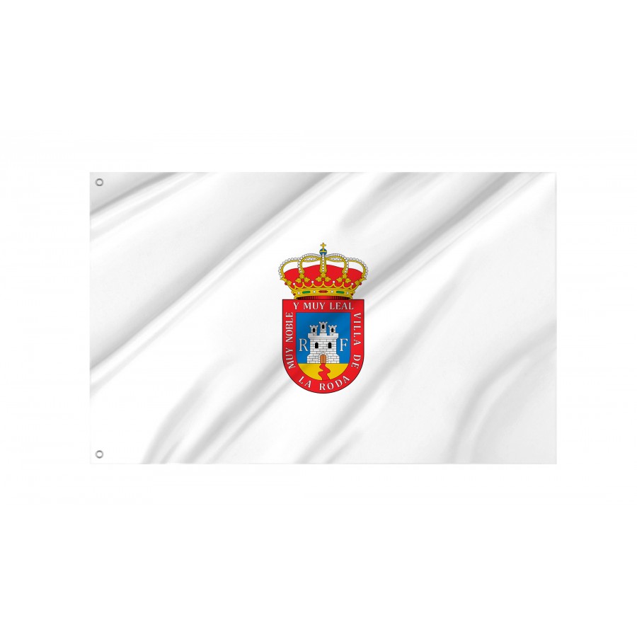 Flag Of La Roda, Albacete, Spain, Patriotic Flags, Unique Design Print, Flags For Indoor & Outdoor Use - High Quality Castile La Mancha for Indoor and Outdoor Use