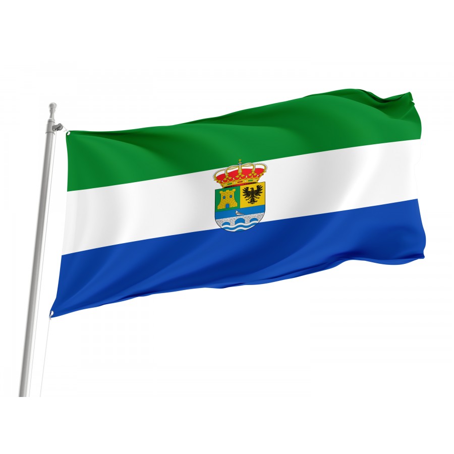 Flag Of Valdeganga, Albacete, Patriotic Flags, Unique Design Print, Flags For Indoor & Outdoor Use - High Quality Castile La Mancha for Indoor and Outdoor Use